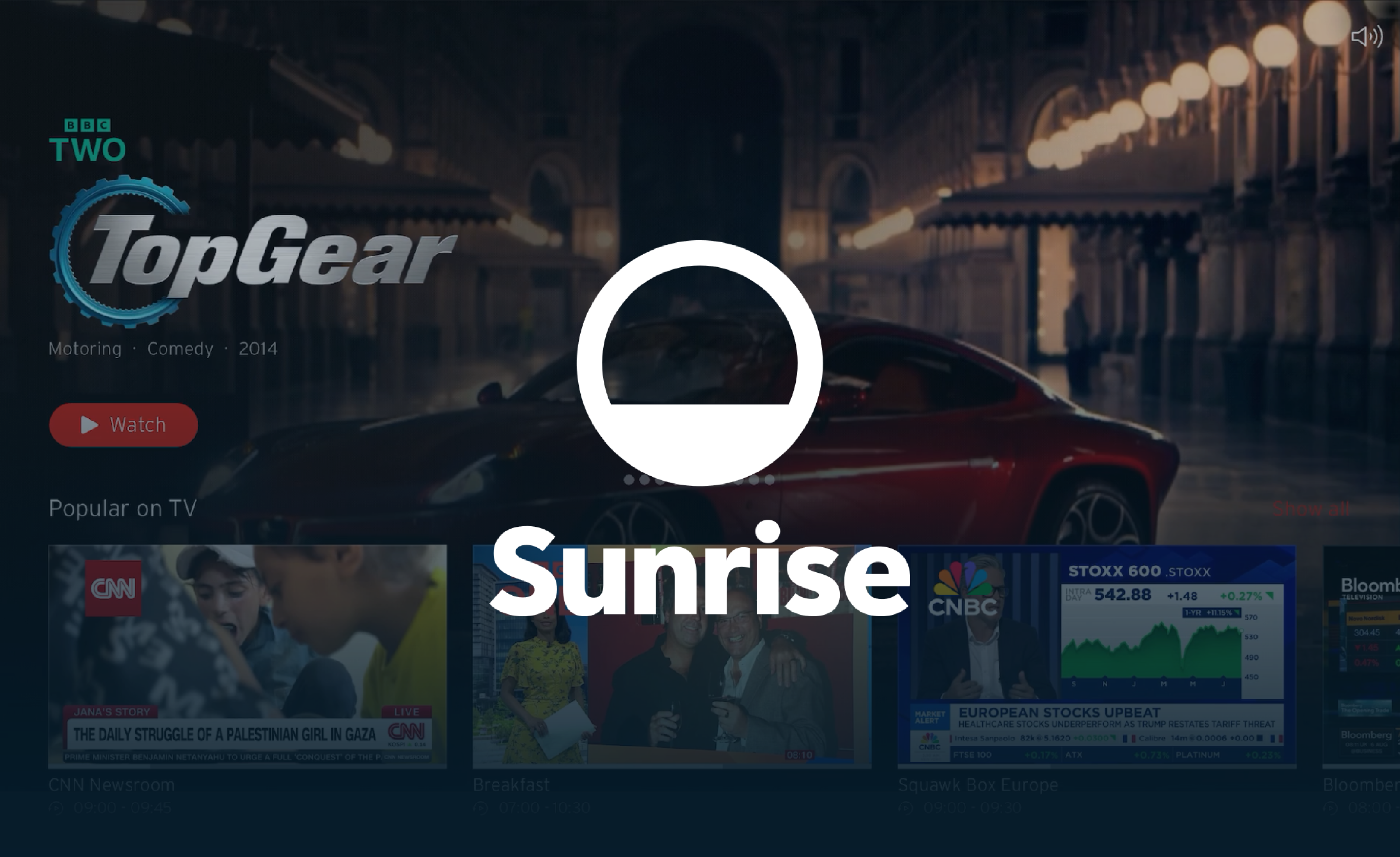 Logo: Sunrise Enhances Content Discovery with AI-Powered TV Highlights